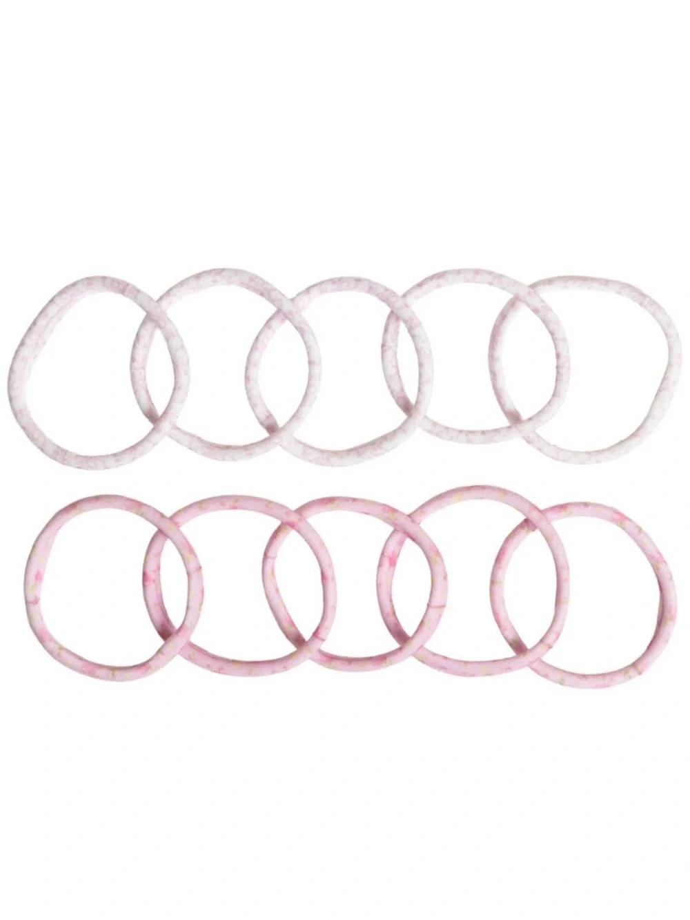 LoveShackFancy x Target Goody Ikat Rose Coquette Bows Seamless Elastic 10pc